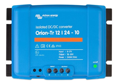 Orion-Tr 12/12-18A (220W) DC-DC Ge&iuml;soleerd acculader