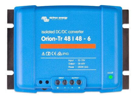 Orion-Tr 48/48-6A (280W) DC-DC Ge&iuml;soleerd acculader