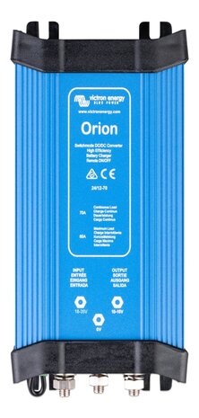 Orion 24/12-70A DC-DC Niet Geïsoleerde Omvormers IP20 met Binding posts