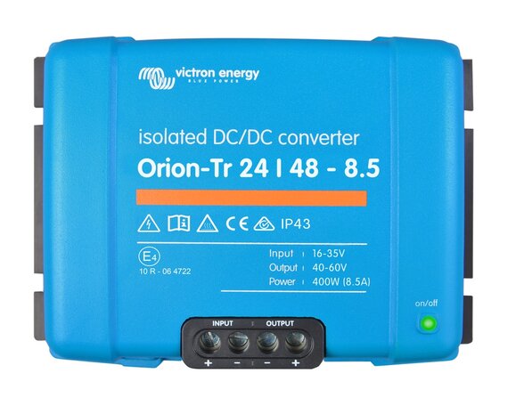 Orion-Tr 48/12-30A (360W) DC-DC Niet geïsoleerd acculader